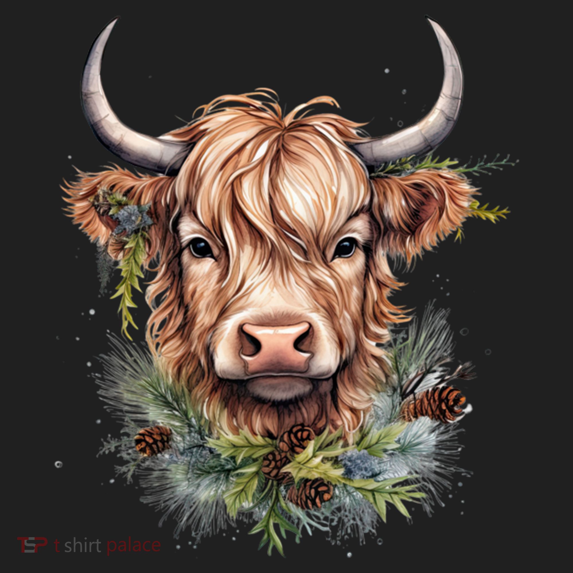 Scottish Highland Cow Cattle Hairy Cow Christmas Funny Gift Beanie