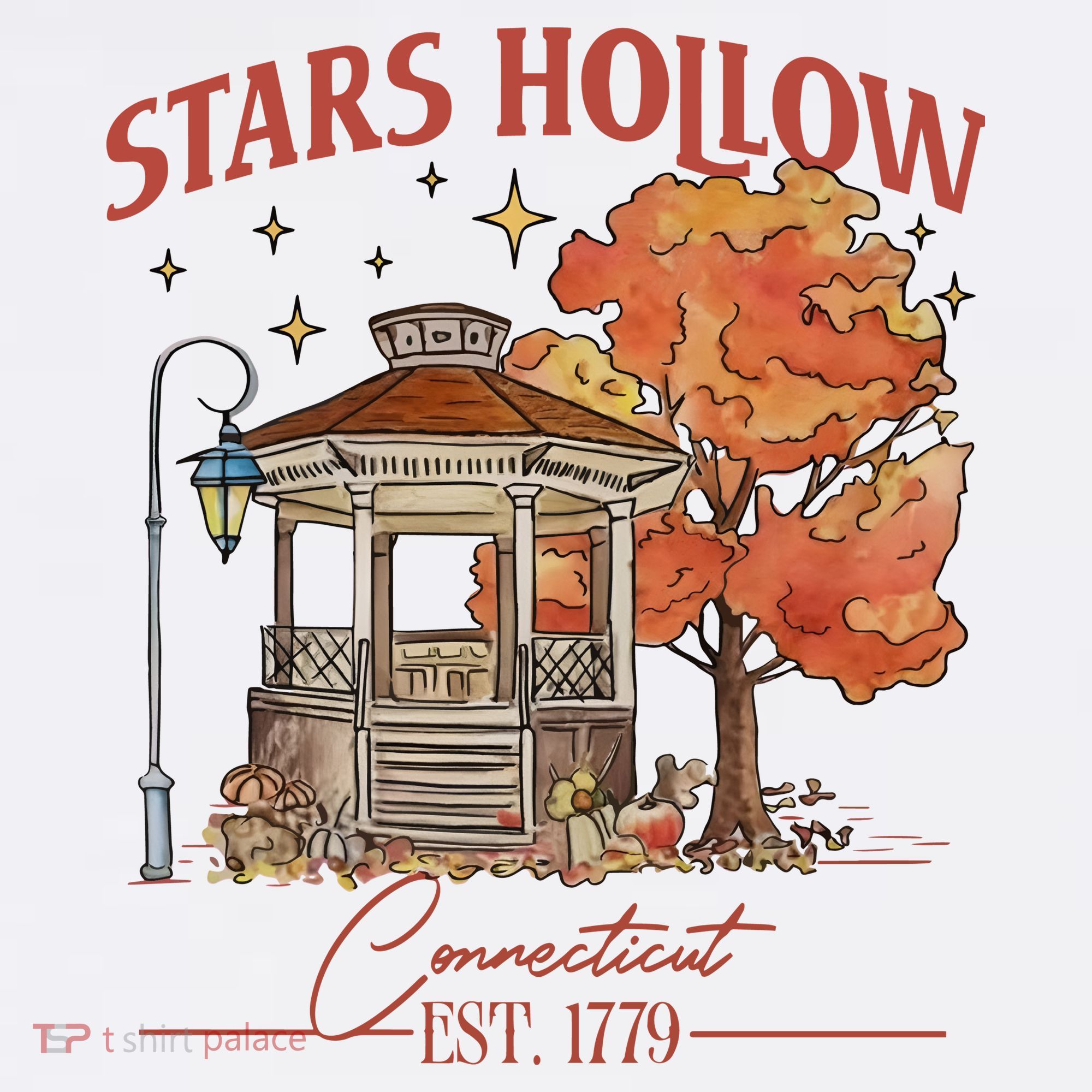 Stars Hollow Connecticut Est 1779 Women's Hoodie
