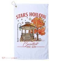 Stars Hollow Connecticut Est 1779 Golf Towel thumb 0