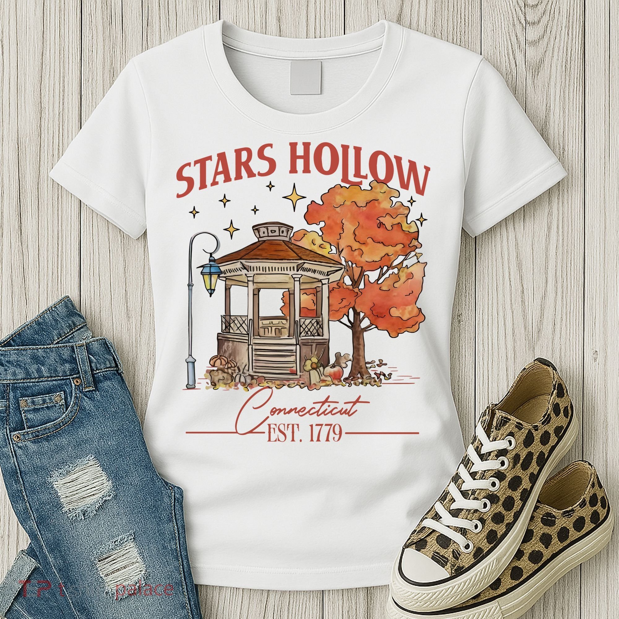 Stars Hollow Connecticut Est 1779 Women's T-Shirt
