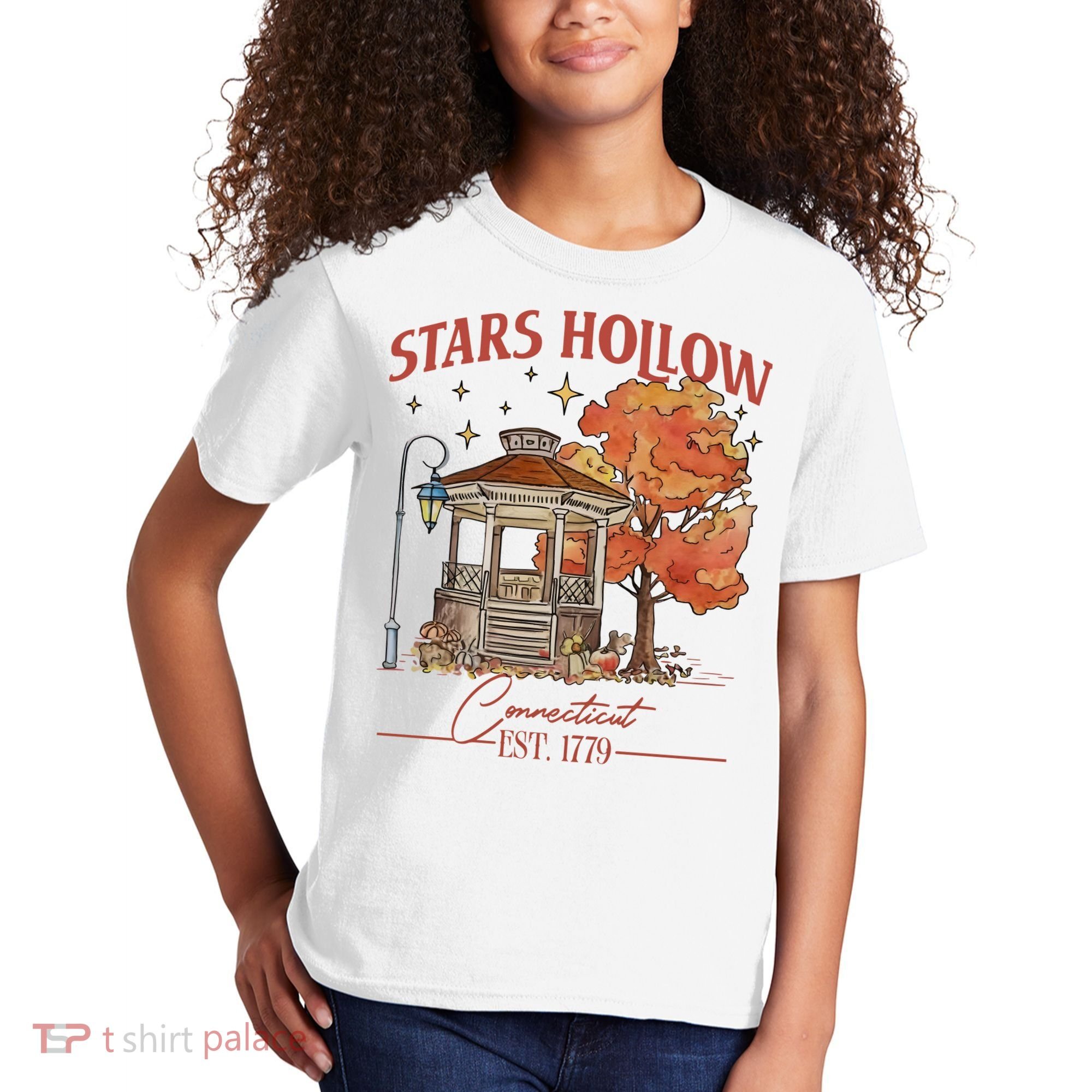 Stars Hollow Connecticut Est 1779 Kids T-Shirt