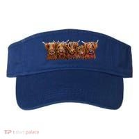 Scottish Highland Cows  The Happy Bunch Of Coos  Cute Gift Visor thumb 0