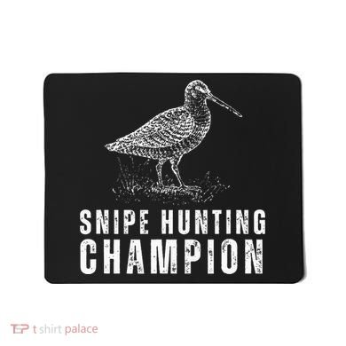 Snipe Hunting Champion Funny Hunting Mousepad