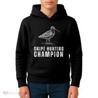 Snipe Hunting Champion Funny Hunting Kids Hoodie thumb 4