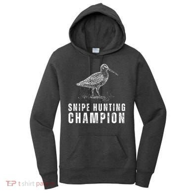 Snipe Hunting Champion Funny Hunting Women's Hoodie