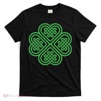 Shamrock Heart Celtic Knot Irish St. Patricks Day T-Shirt thumb 0