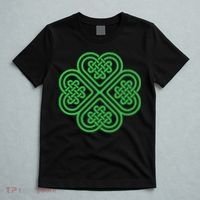 Shamrock Heart Celtic Knot Irish St. Patricks Day T-Shirt thumb 5