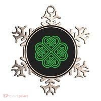 Shamrock Heart Celtic Knot Irish St. Patricks Day Ornament thumb 0