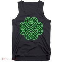 Shamrock Heart Celtic Knot Irish St. Patricks Day Tank Top thumb 0