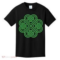 Shamrock Heart Celtic Knot Irish St. Patricks Day Kids T-Shirt thumb 0