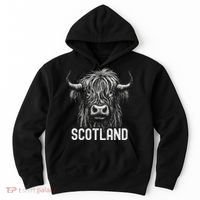 Scottish Highland Cow Scotland Trip Hoodie thumb 0