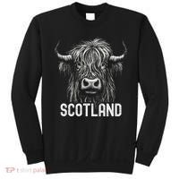 Scottish Highland Cow Scotland Trip Sweatshirt thumb 0