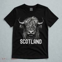 Scottish Highland Cow Scotland Trip T-Shirt thumb 5