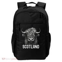 Scottish Highland Cow Scotland Trip Backpack thumb 0