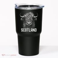 Scottish Highland Cow Scotland Trip Tumbler thumb 0