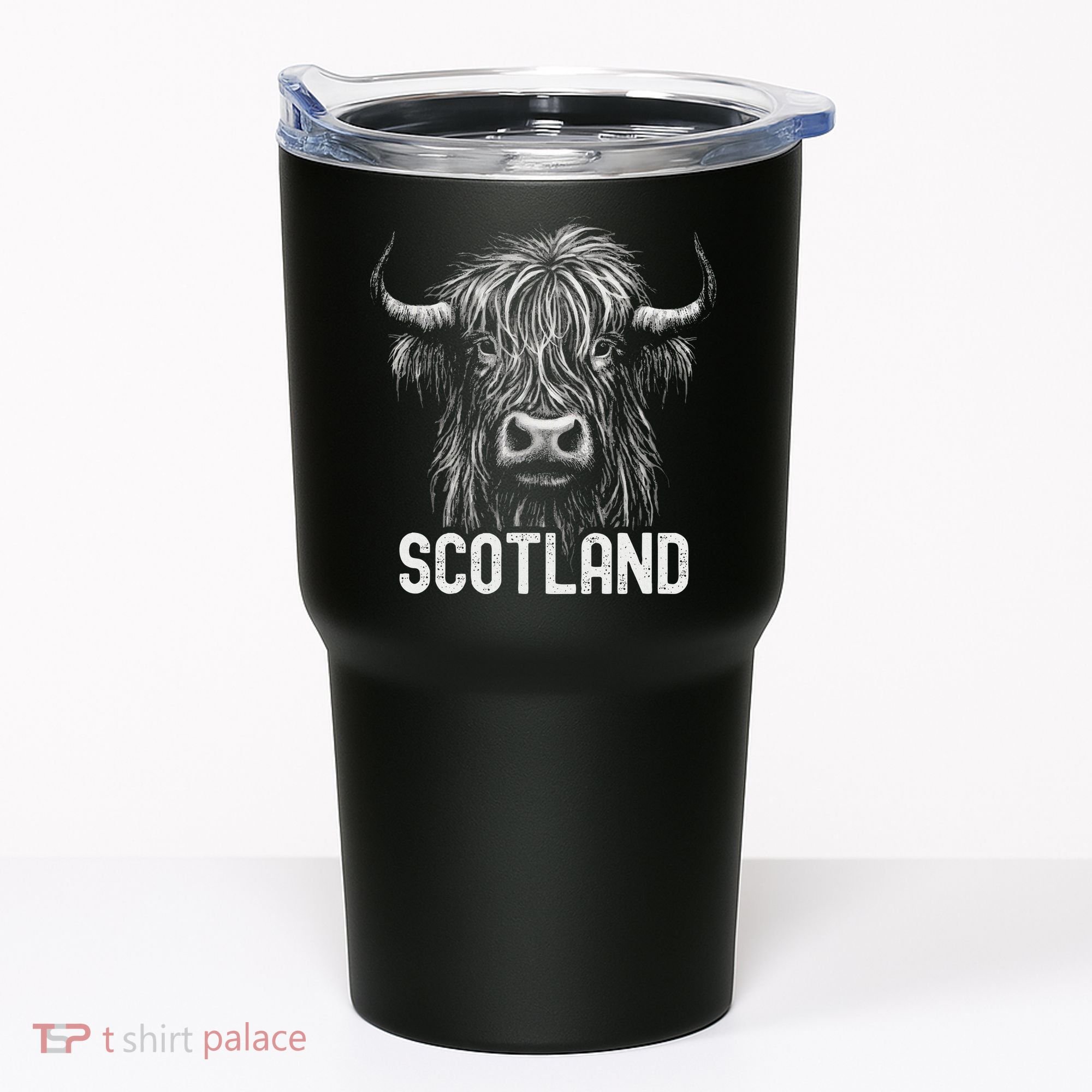 Scottish Highland Cow Scotland Trip Tumbler