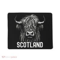 Scottish Highland Cow Scotland Trip Mousepad thumb 0