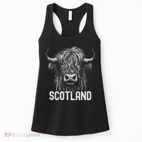 Scottish Highland Cow Scotland Trip Women's Tank Top thumb 0