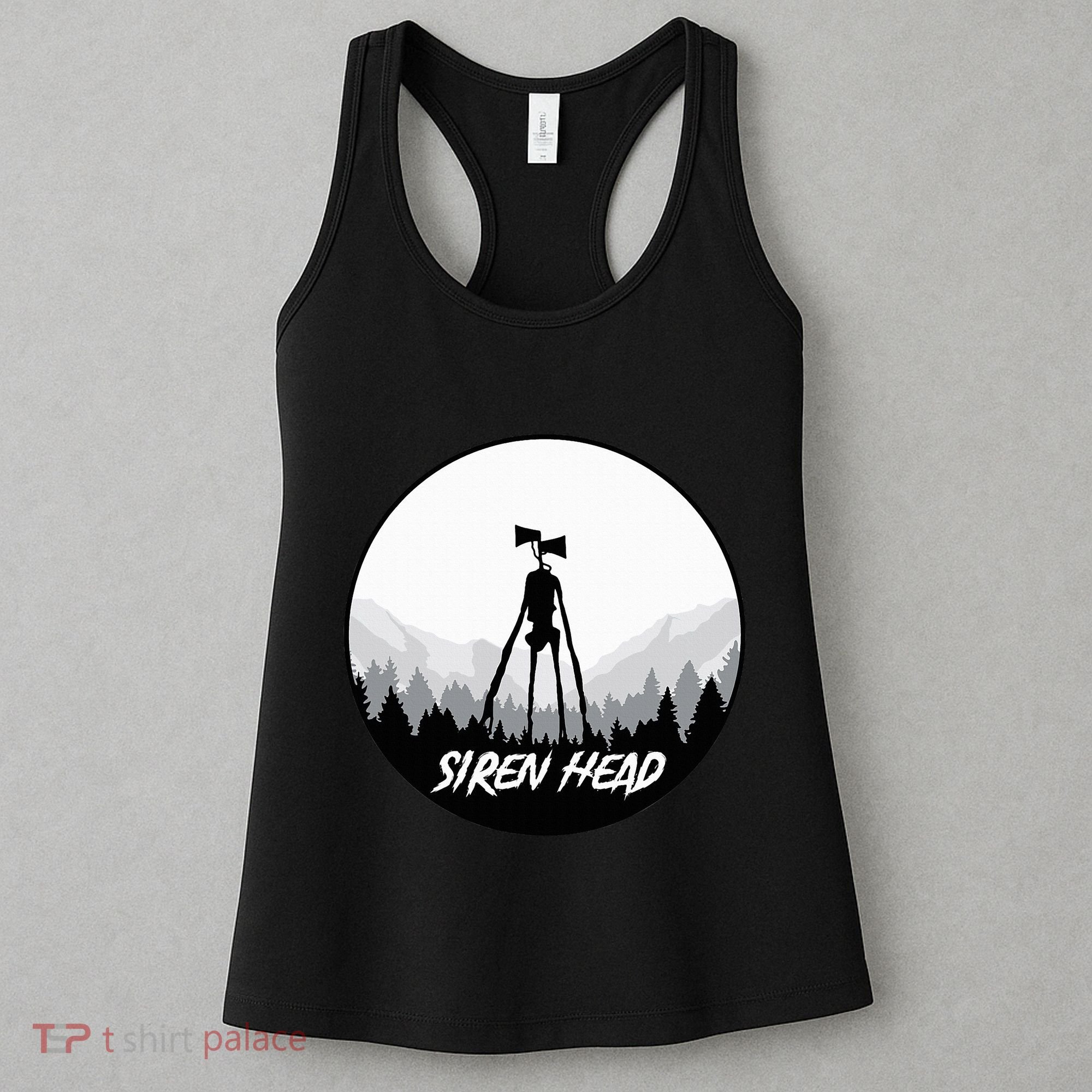 Siren Head Creepypasta Horror Sweet Or Treat Women's Tank Top