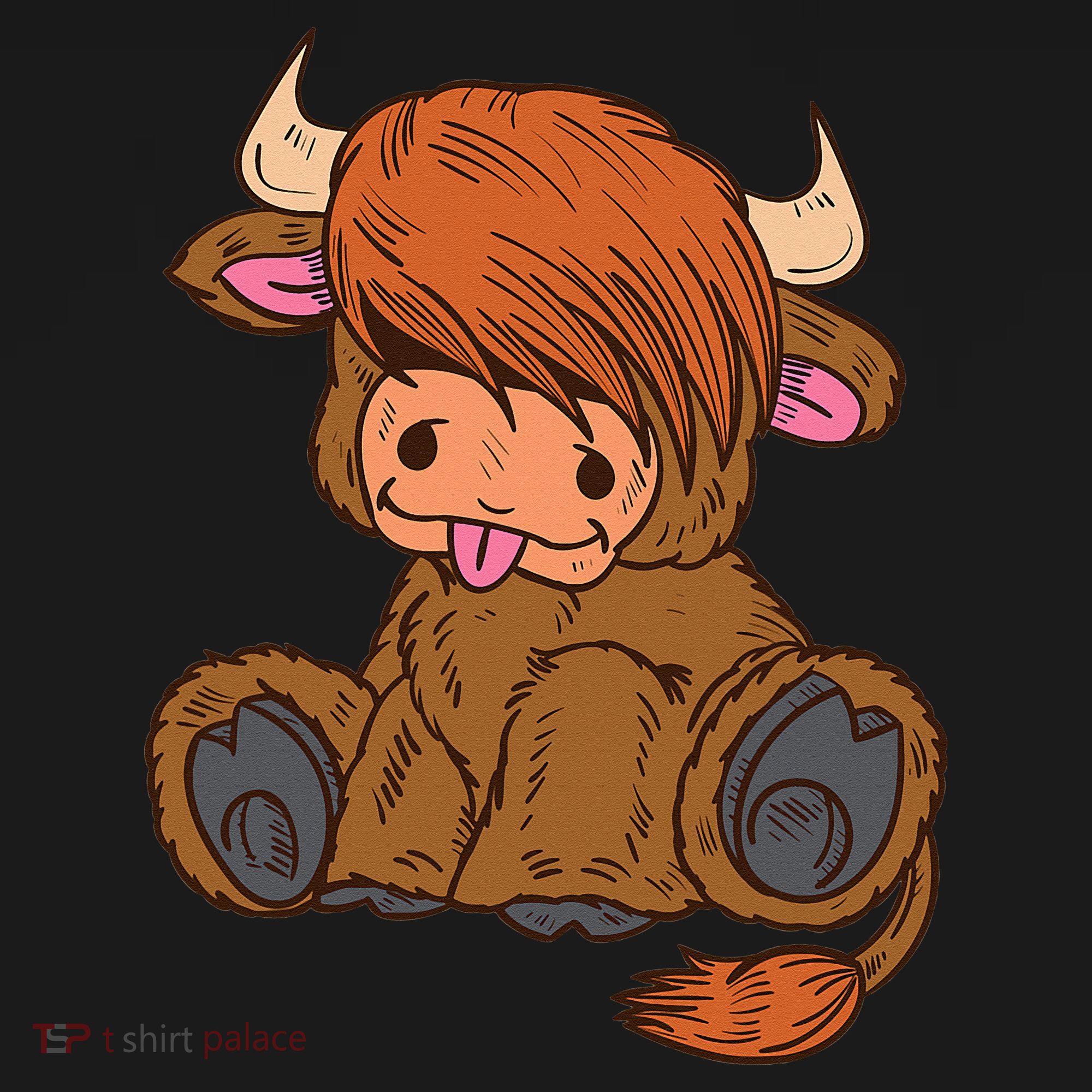 Scottish Highland Cow Lover Cute Cow Highland Cow Apron