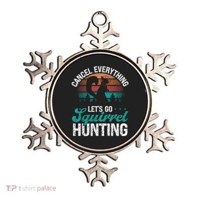 Squirrel Hunter Cancel Everything Vintage Squirrel Hunting Gift Ornament