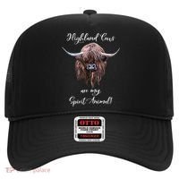 Scottish Highland Cow Spirit Animal Hat thumb 0