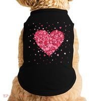 Scattered Heart Cute Valentines Day Gift Doggie Tank thumb 0