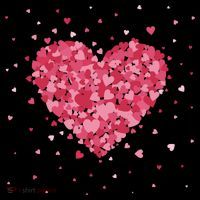 Scattered Heart Cute Valentines Day Gift Coffee Mug thumb 5
