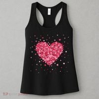 Scattered Heart Cute Valentines Day Gift Women's Tank Top thumb 3