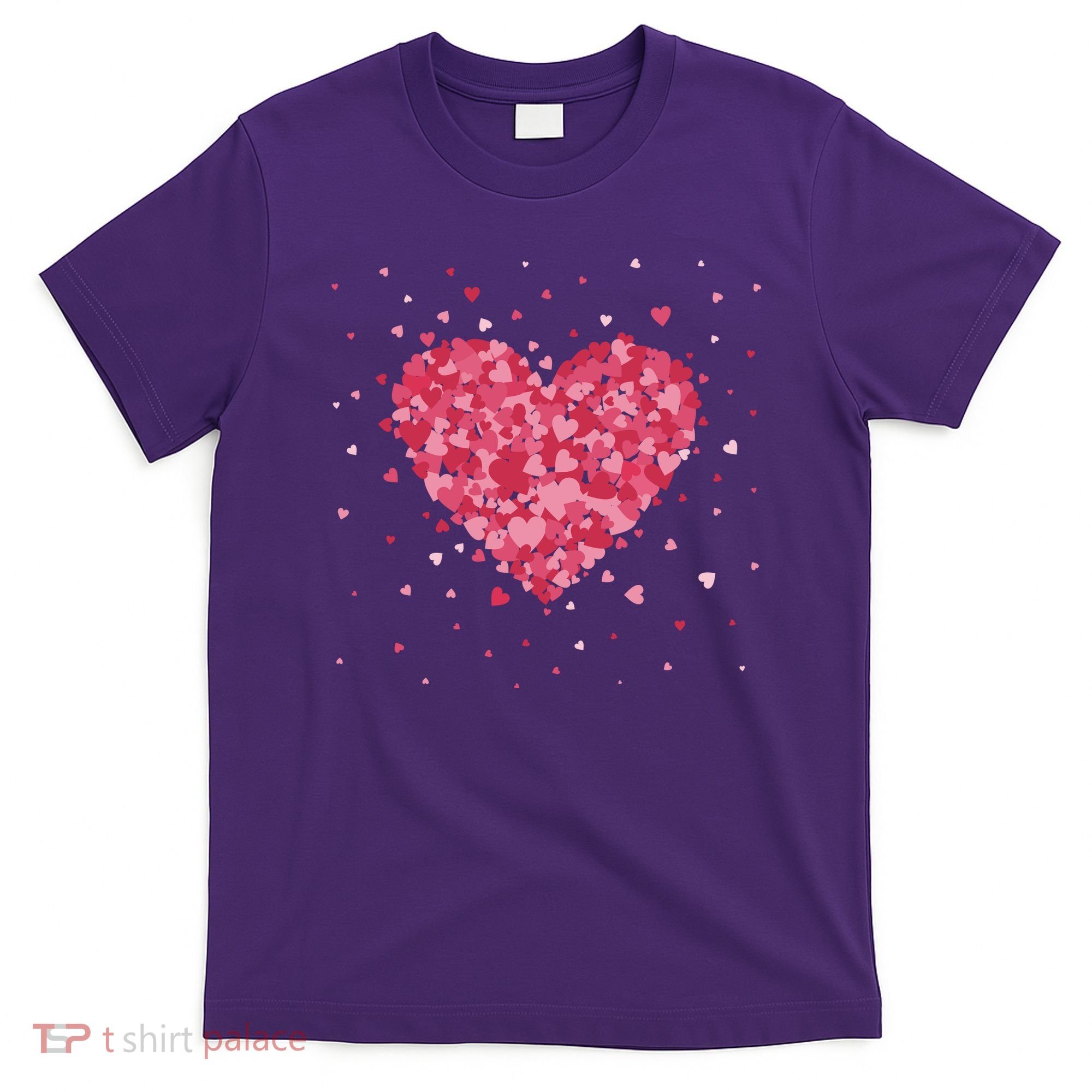 Scattered Heart Cute Valentines Day Gift T-Shirt