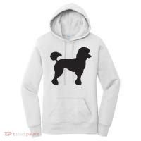 Sock Hop Cutie 50s Costume Big Poodle 1950s Party Women's Hoodie thumb 0