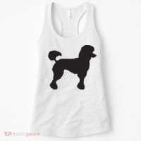 Sock Hop Cutie 50s Costume Big Poodle 1950s Party Women's Tank Top thumb 0