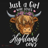 Scottish Highland Cow Just a  Who Loves Highland Cows Tank Top thumb 6