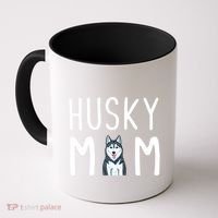 Siberian Husky Dog Mama Husky Mom Gift Coffee Mug thumb 0