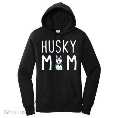 Siberian Husky Dog Mama Husky Mom Gift Women's Hoodie