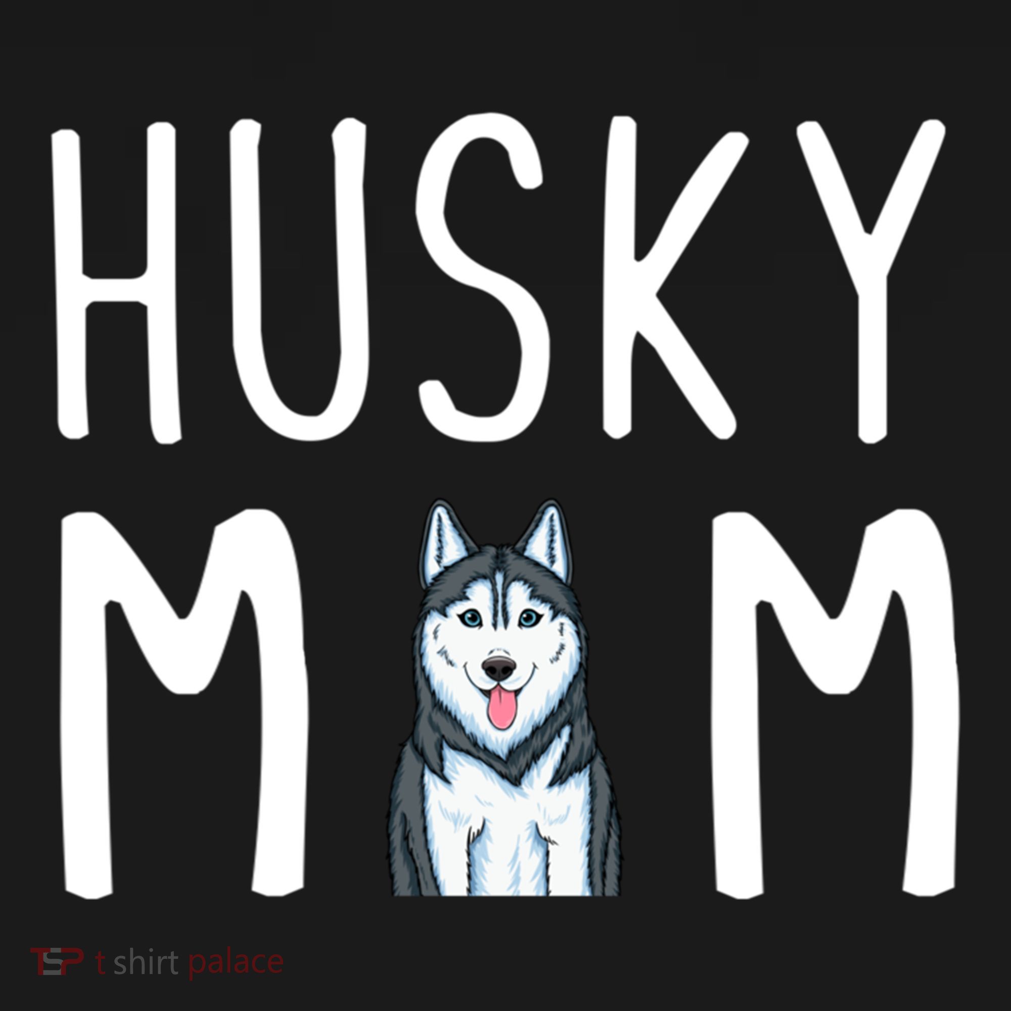 Siberian Husky Dog Mama Husky Mom Gift Women's Hoodie