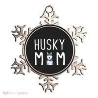 Siberian Husky Dog Mama Husky Mom Gift Ornament thumb 0