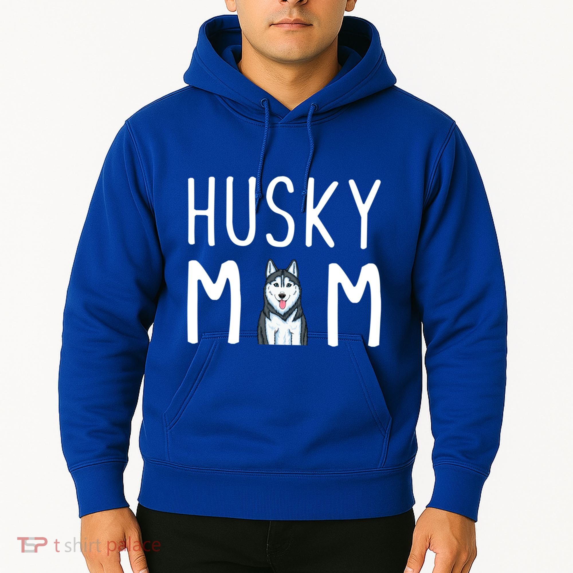 Siberian Husky Dog Mama Husky Mom Gift Hoodie