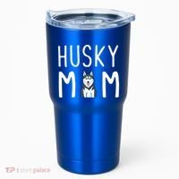 Siberian Husky Dog Mama Husky Mom Gift Tumbler thumb 0