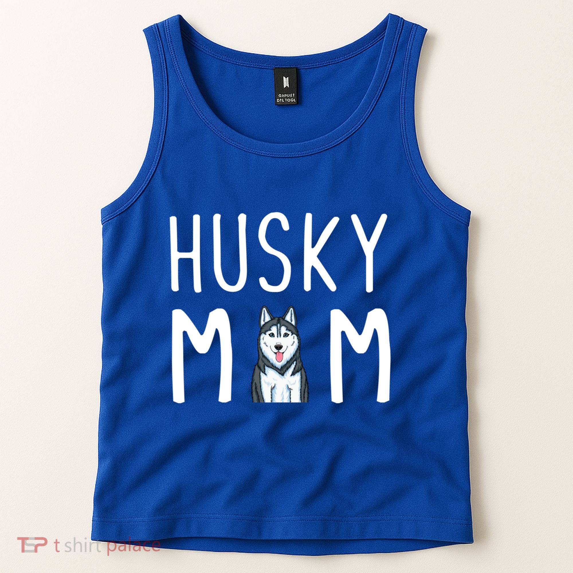 Siberian Husky Dog Mama Husky Mom Gift Tank Top