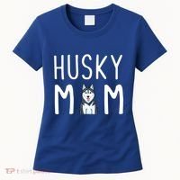 Siberian Husky Dog Mama Husky Mom Gift Women's T-Shirt thumb 0