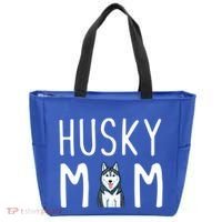 Siberian Husky Dog Mama Husky Mom Gift Tote Bag thumb 0
