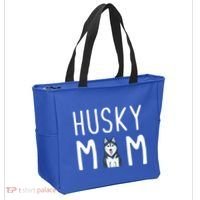 Siberian Husky Dog Mama Husky Mom Gift Tote Bag thumb 2