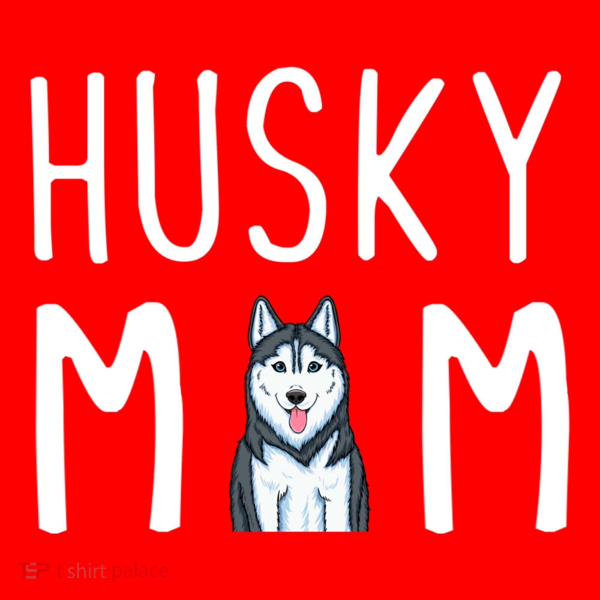 Siberian Husky Dog Mama Husky Mom Gift Santa Hat