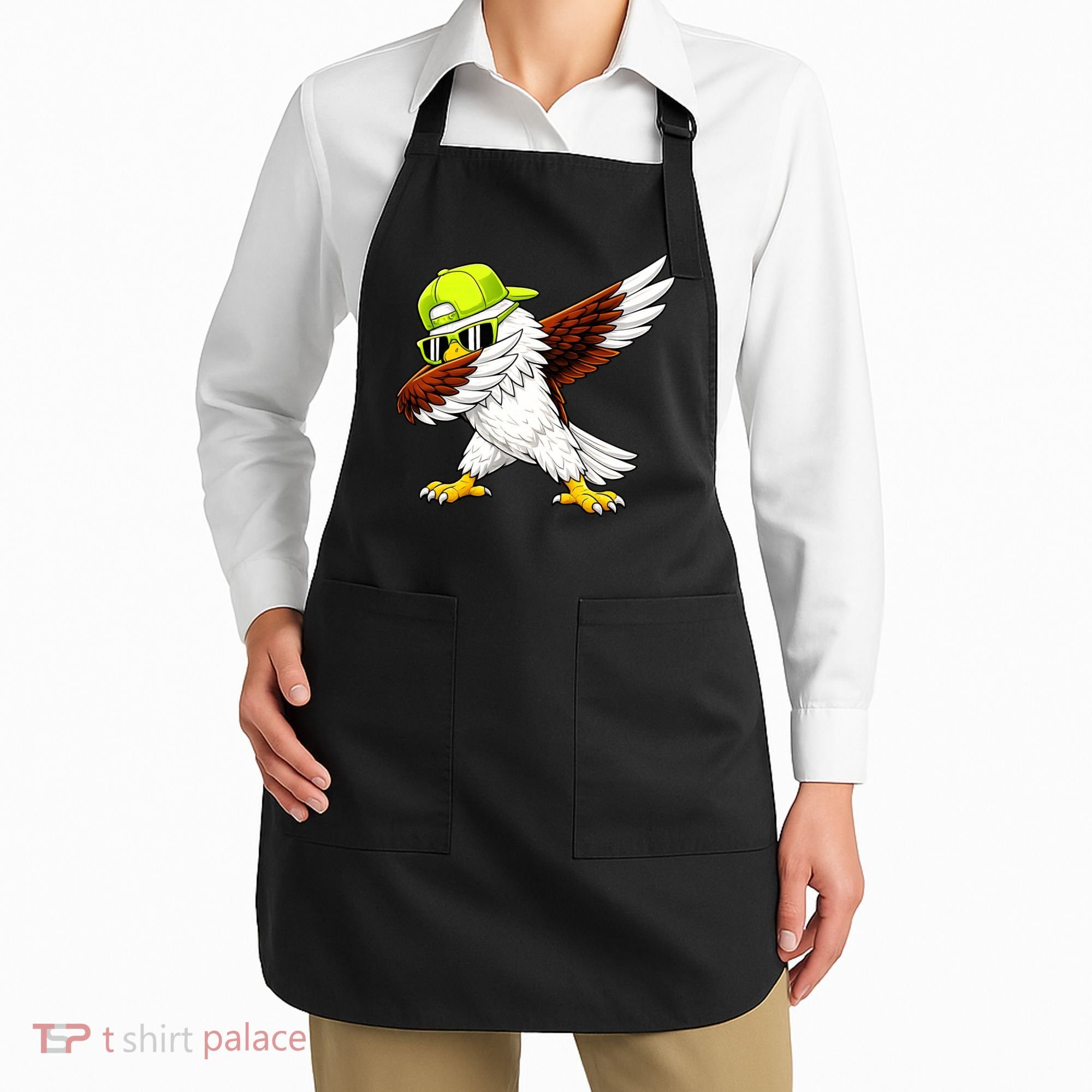 Sea Hawk Dabbing Bird Football Fan Apron