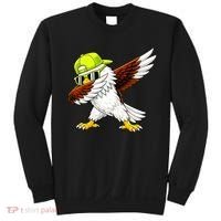 Sea Hawk Dabbing Bird Football Fan Sweatshirt thumb 0