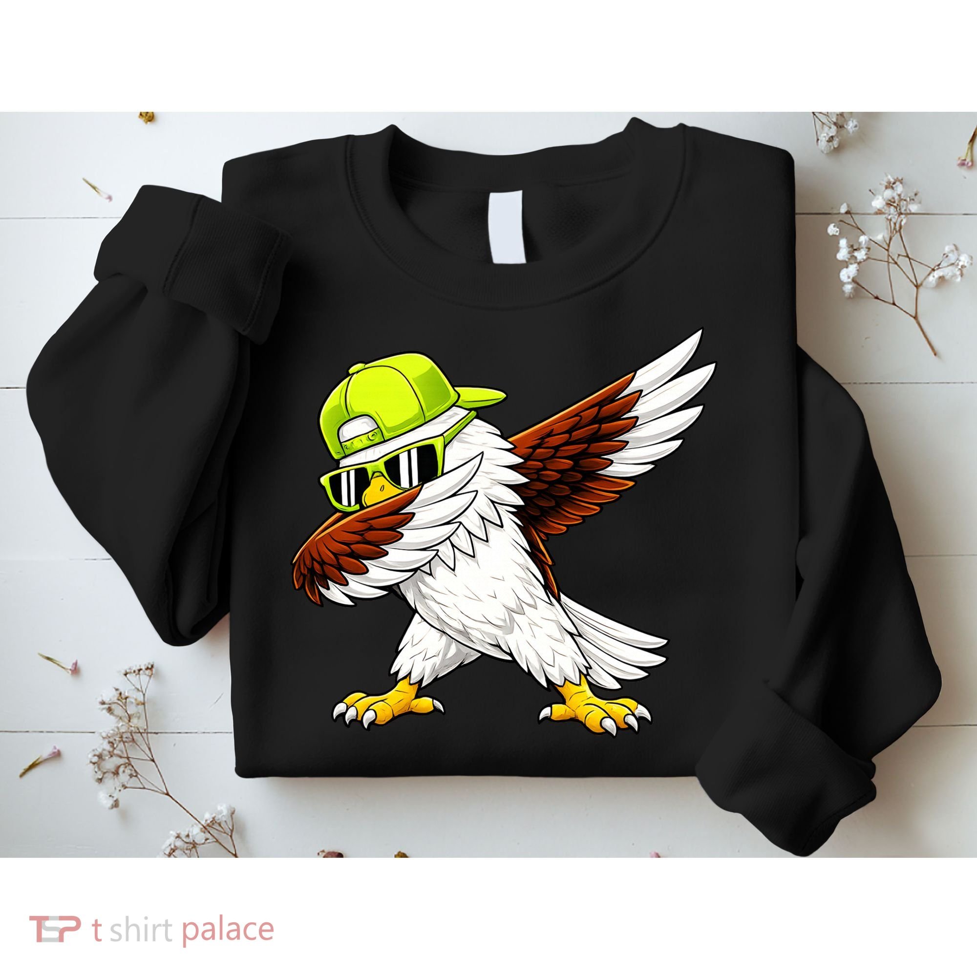 Sea Hawk Dabbing Bird Football Fan Sweatshirt