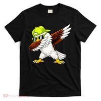 Sea Hawk Dabbing Bird Football Fan T-Shirt thumb 0