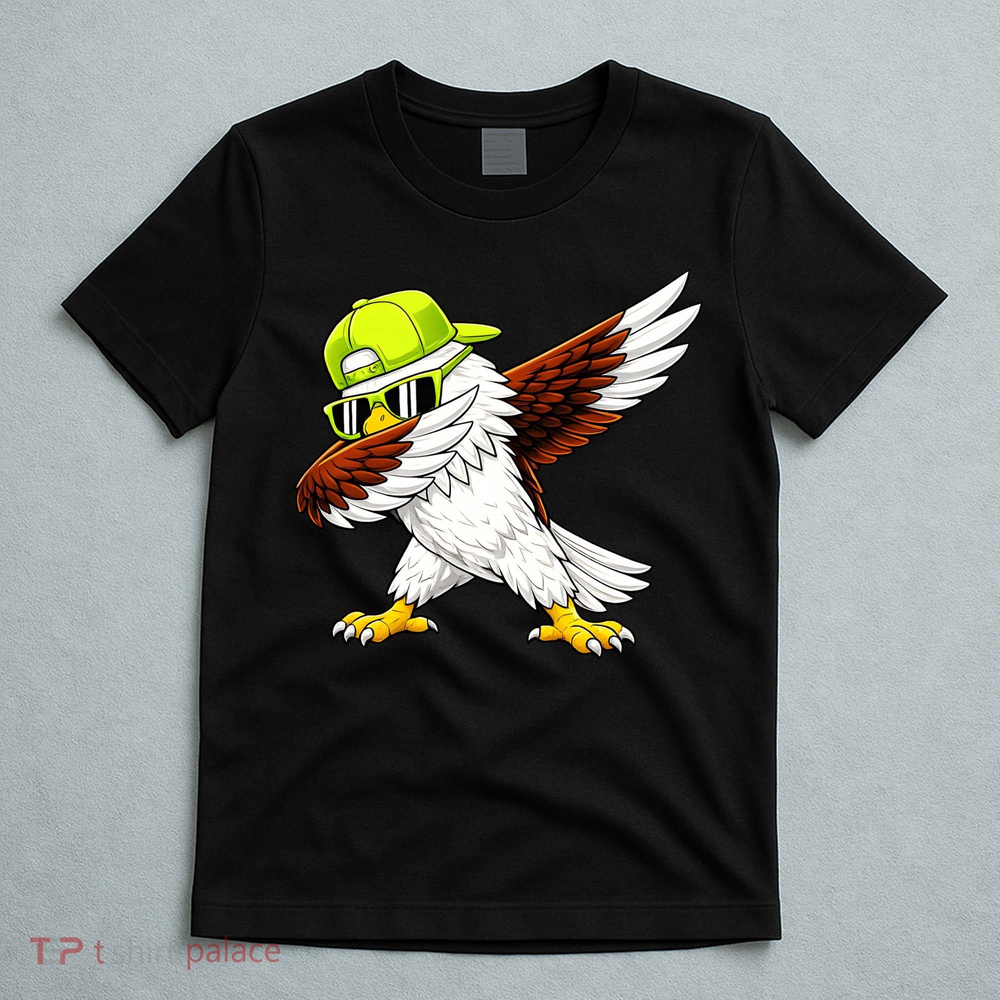 Sea Hawk Dabbing Bird Football Fan T-Shirt