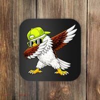 Sea Hawk Dabbing Bird Football Fan Coaster thumb 0